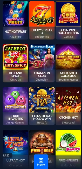 ігри в казино чемпіон клаб